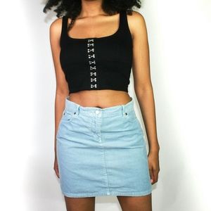 J. Crew Curduroy Mini Skirt